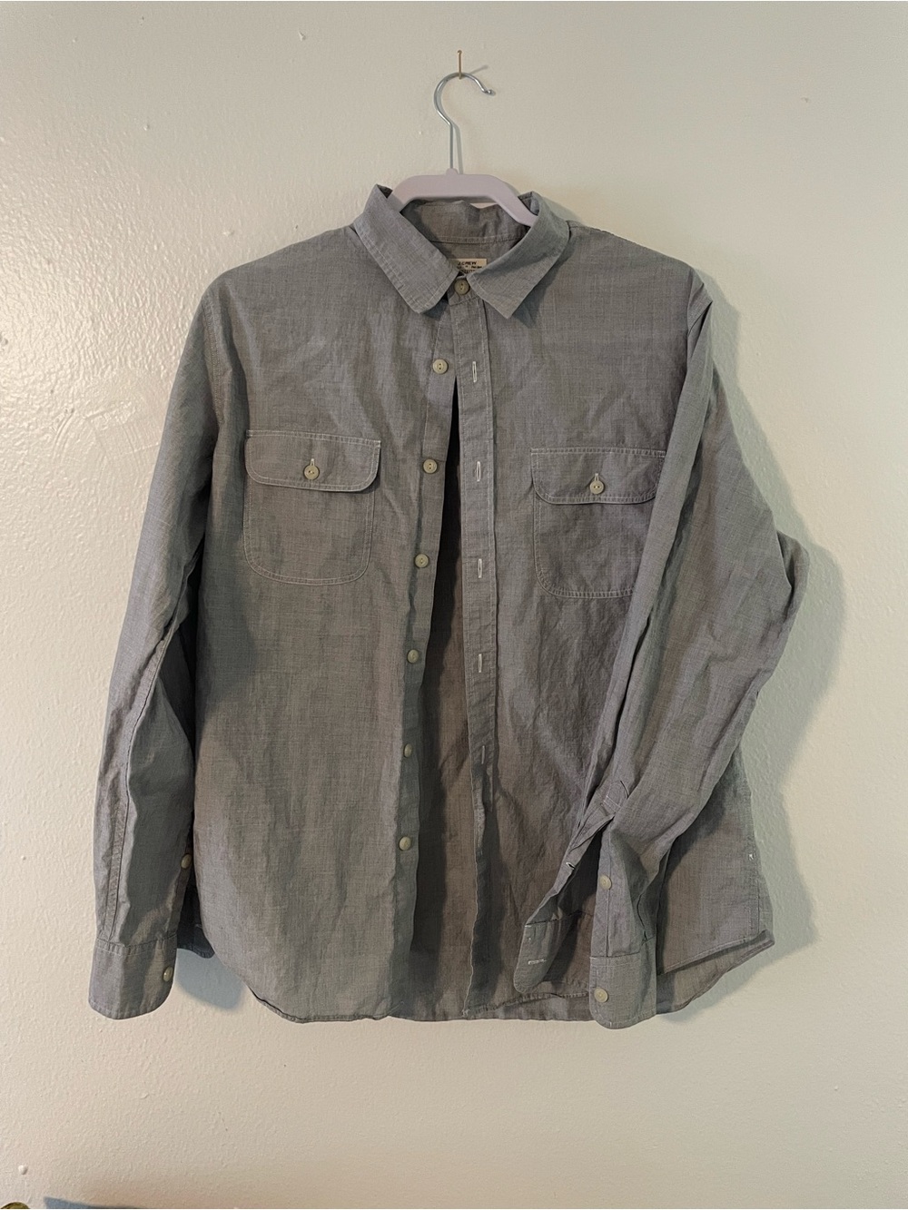 J. Crew Long-Sleeve Casual Button-Down Shirt